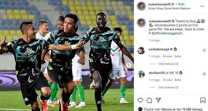 Moncer di Malaysia, Eks Pemain Persib Dipuji Bintang Klub Liga Premier Inggris